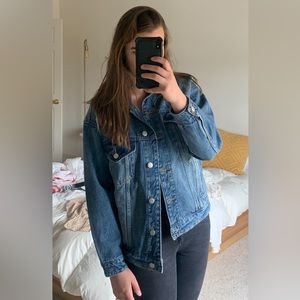 Oversized Jean Jacket (XS)